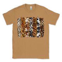 Toasted Coconut western animal patterns brushstoke Classic Tee - BarkalooDesign