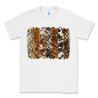 White western animal patterns brushstoke Classic Tee - BarkalooDesign