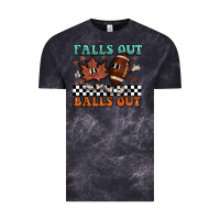 Cloud Black falls out balls out Vintage Tee - BarkalooDesign