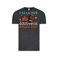 Vintage Black falls out balls out Vintage Tee - BarkalooDesign