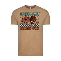 Vintage Coffee falls out balls out Vintage Tee - BarkalooDesign