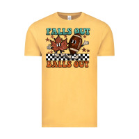 Vintage Mustard falls out balls out Vintage Tee - BarkalooDesign