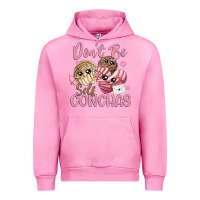 Fuchsia Pink don't be self conchas Urban Hoodie - MaliasSmallBusiness