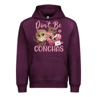 Mauve Wine don't be self conchas Urban Hoodie - MaliasSmallBusiness