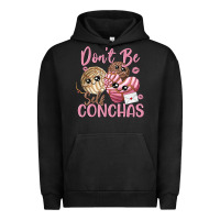 Pigment Black don't be self conchas Urban Hoodie - MaliasSmallBusiness