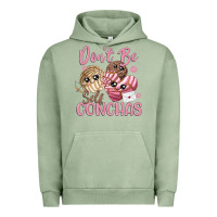 Pigment Oil Green don't be self conchas Urban Hoodie - MaliasSmallBusiness