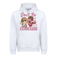 White don't be self conchas Urban Hoodie - MaliasSmallBusiness