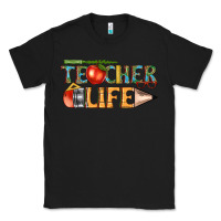 Black teacher life Classic Tee - texasbilliewilder