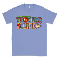 Colony Blue teacher life Classic Tee - texasbilliewilder