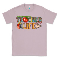 Lilac teacher life Classic Tee - texasbilliewilder