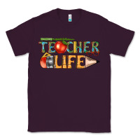 Plum teacher life Classic Tee - texasbilliewilder