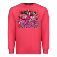 Cardinal tackle breast cancer with pumpkin Premium Sweatshirt - AdoDesignShop