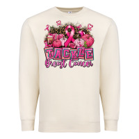 Sandshell tackle breast cancer with pumpkin Premium Sweatshirt - AdoDesignShop