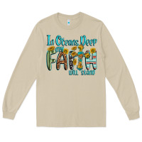 Mushroom in oceans deep faith will stand Long Sleeve Tee - texasbilliewilder