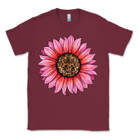 Burgundy valentine's day sunflower Classic Tee - RanaPortraitStore