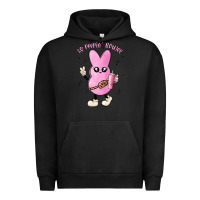Pigment Black so peepin boujee stanley  belt bag inspired Urban Hoodie - MaliasSmallBusiness
