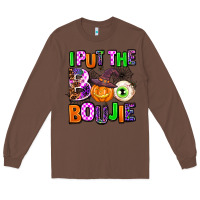 Chestnut Hallowen Boo Long Sleeve Tee - AdoDesignShop