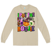 Mushroom Hallowen Boo Long Sleeve Tee - AdoDesignShop