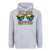 Heather Grey hot mom summer Heavyweight Hoodie - CowhideDigitalArt