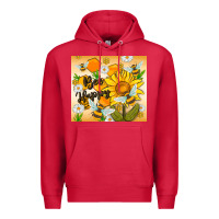 Cardinal bee happy Premium Hoodie - MaliasSmallBusiness