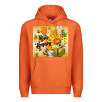 Carrot bee happy Premium Hoodie - MaliasSmallBusiness