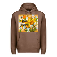 Chestnut bee happy Premium Hoodie - MaliasSmallBusiness