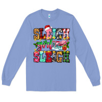 Colony Blue sleigh girl sleigh Long Sleeve Tee - Zillion Design Studio