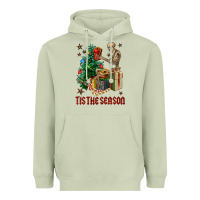 Matcha Skeleton tis the season Heavyweight Hoodie - FaDigitalArtStudio
