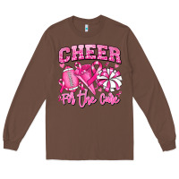 Chestnut cheer for the cure american football Long Sleeve Tee - RanaPortraitStore
