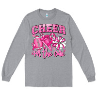 Heather Grey cheer for the cure american football Long Sleeve Tee - RanaPortraitStore