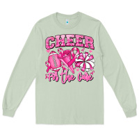 Matcha cheer for the cure american football Long Sleeve Tee - RanaPortraitStore