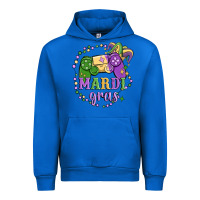 Cobalt mardi gras game Urban Hoodie - MaliasSmallBusiness