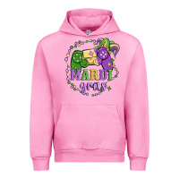 Fuchsia Pink mardi gras game Urban Hoodie - MaliasSmallBusiness