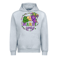 Heather Grey mardi gras game Urban Hoodie - MaliasSmallBusiness