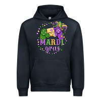 Navy mardi gras game Urban Hoodie - MaliasSmallBusiness