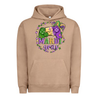 Pigment Burro mardi gras game Urban Hoodie - MaliasSmallBusiness