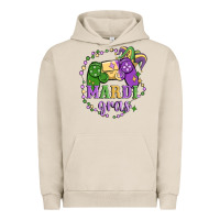 Pigment French Oak mardi gras game Urban Hoodie - MaliasSmallBusiness