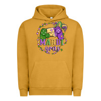 Pigment Peanut Butter mardi gras game Urban Hoodie - MaliasSmallBusiness