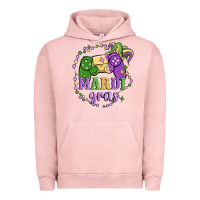 Pigment Salmon mardi gras game Urban Hoodie - MaliasSmallBusiness