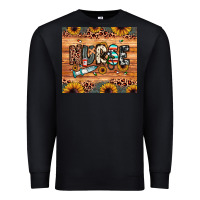 Black nurse Premium Sweatshirt - JahusDesignShop