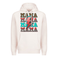 Pale Pink racing mama Premium Hoodie - AdoDesignShop