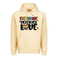 Pina Colada everyone deserves love Premium Hoodie - MaliasSmallBusiness