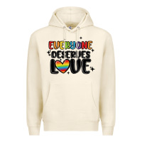 Tofu everyone deserves love Premium Hoodie - MaliasSmallBusiness