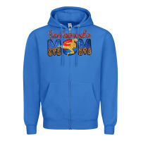 True Royal taekwondo mom Zipper Hoodie - texasbilliewilder