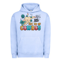 Pigment Grape Ice western turquoise put em up cowboy Urban Hoodie - MaliasSmallBusiness