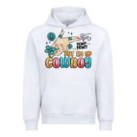 White western turquoise put em up cowboy Urban Hoodie - MaliasSmallBusiness