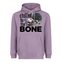 Lavender Chilled to the bone skull winter Heavyweight Hoodie - FaDigitalArtStudio