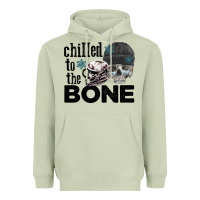 Matcha Chilled to the bone skull winter Heavyweight Hoodie - FaDigitalArtStudio