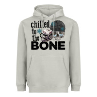 Moon Dust Chilled to the bone skull winter Heavyweight Hoodie - FaDigitalArtStudio