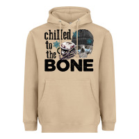 Mushroom Chilled to the bone skull winter Heavyweight Hoodie - FaDigitalArtStudio